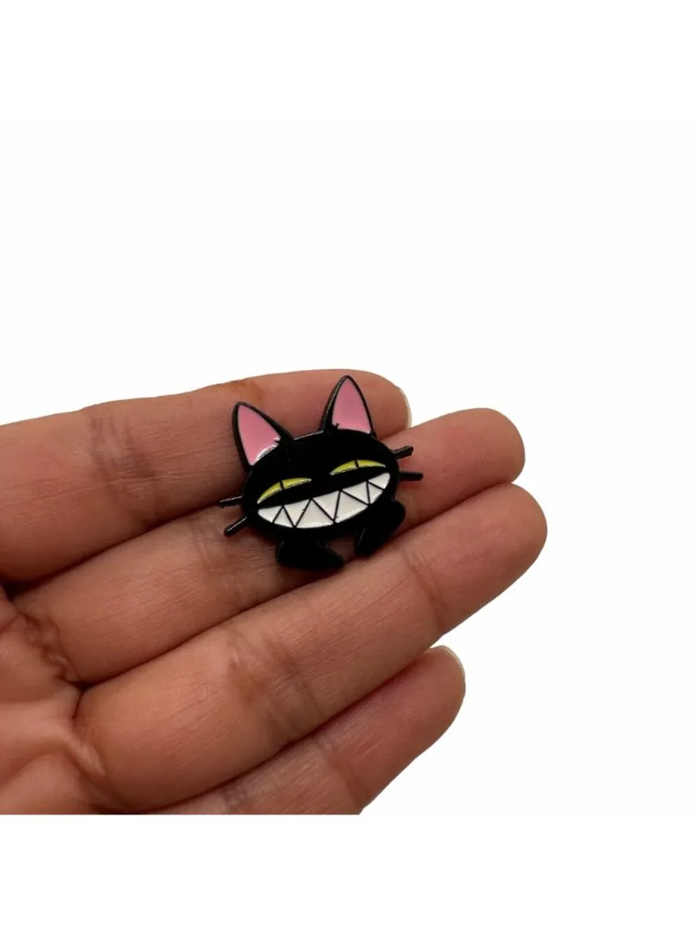 ⭐The Legend of LUOXIAOHEI Luo Xiaohei Hei Black Cat Metal Brooch Cat Enamel Pin⭐